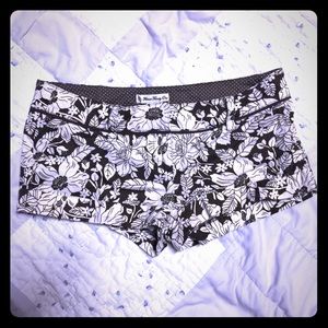 F21 floral print shorts Sz S